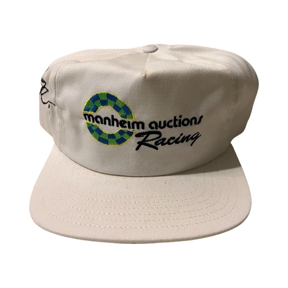 Manheim Auctions Racing/Harry Grant Signature, NASCAR - Vintage Truckers Hat.